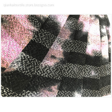 Poly Sheril Tie Dyed Fabric